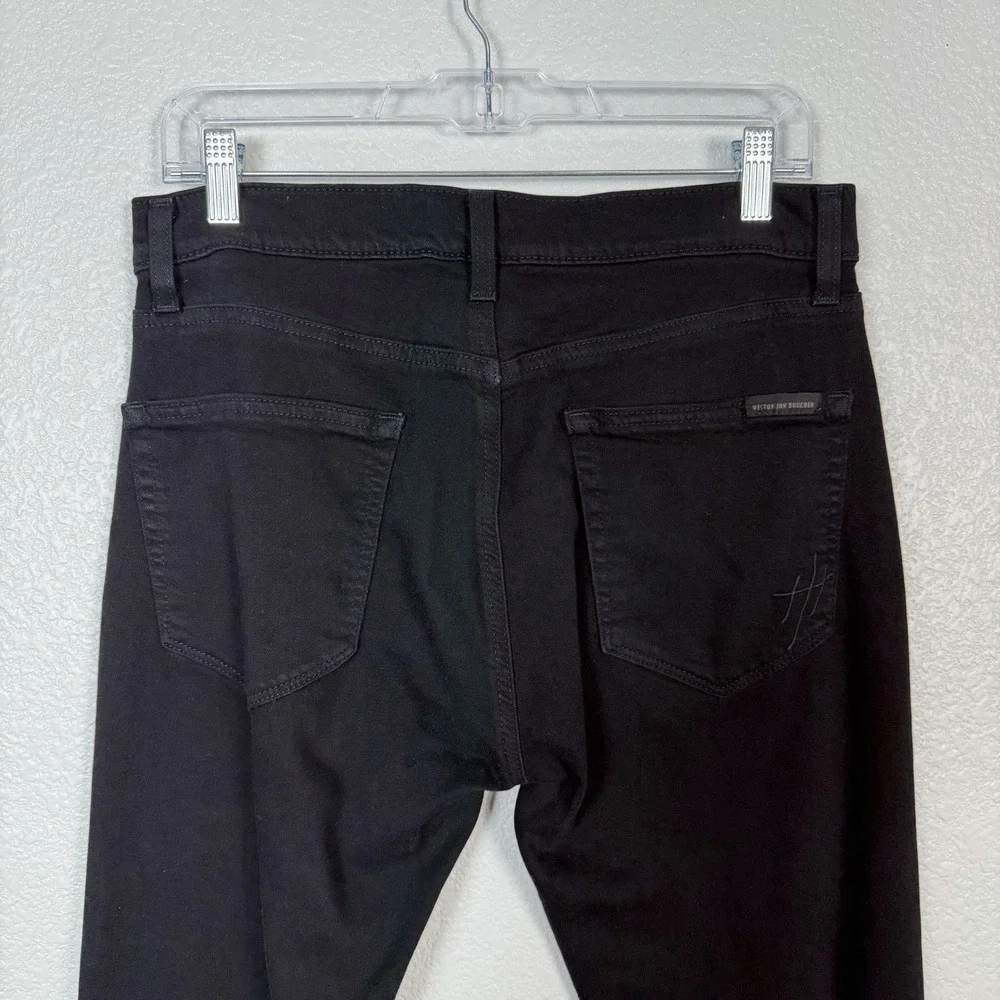 Weston Jon Boucher Tapered Fit Jeans Mens Size 32 Black Designer Classic